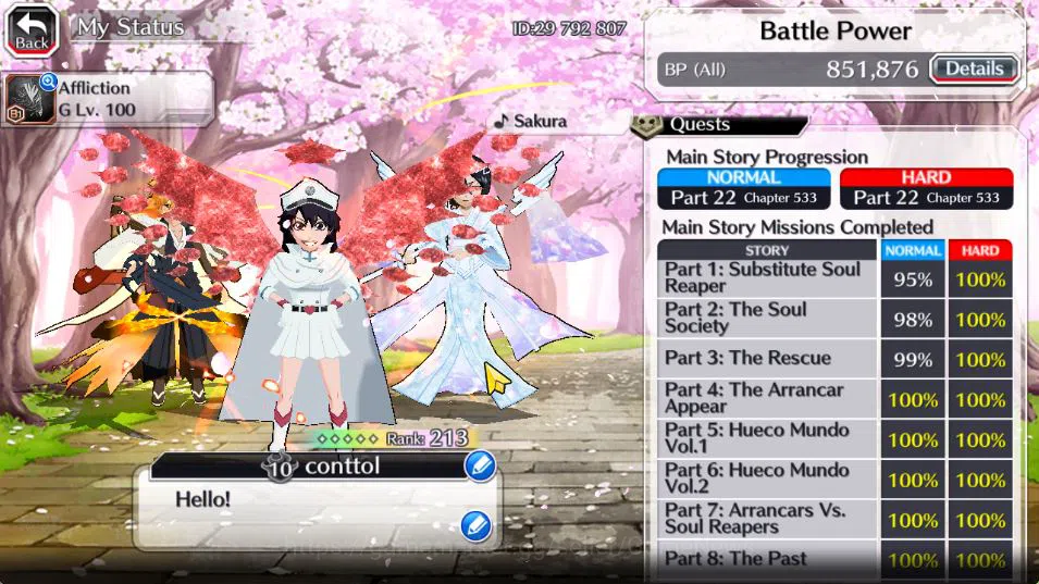 Bleach: Brave Souls Accounts [GLOBAL]50K Orb|TYBW26[Bambietta,Meninas],10th Ann image 14