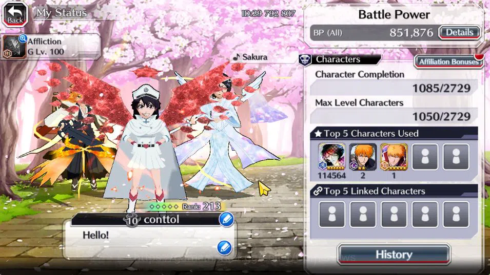 Bleach: Brave Souls Accounts [GLOBAL]50K Orb|TYBW26[Bambietta,Meninas],10th Ann image 15