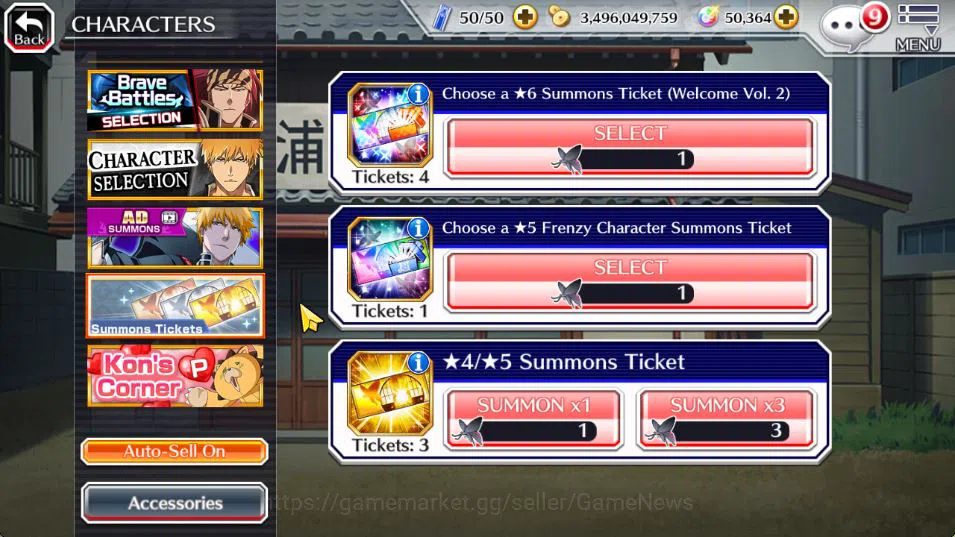 Bleach: Brave Souls Accounts [GLOBAL]50K Orb|TYBW26[Bambietta,Meninas],10th Ann image 4