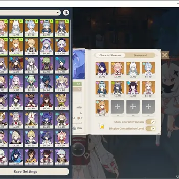 Genshin Impact Accounts Others Asia|AR 58|PremTeam Zibai|9 Limited + 9 (*5 Weapon)|(Raiden C4,Columbina,Ineffa)+Sign|BD