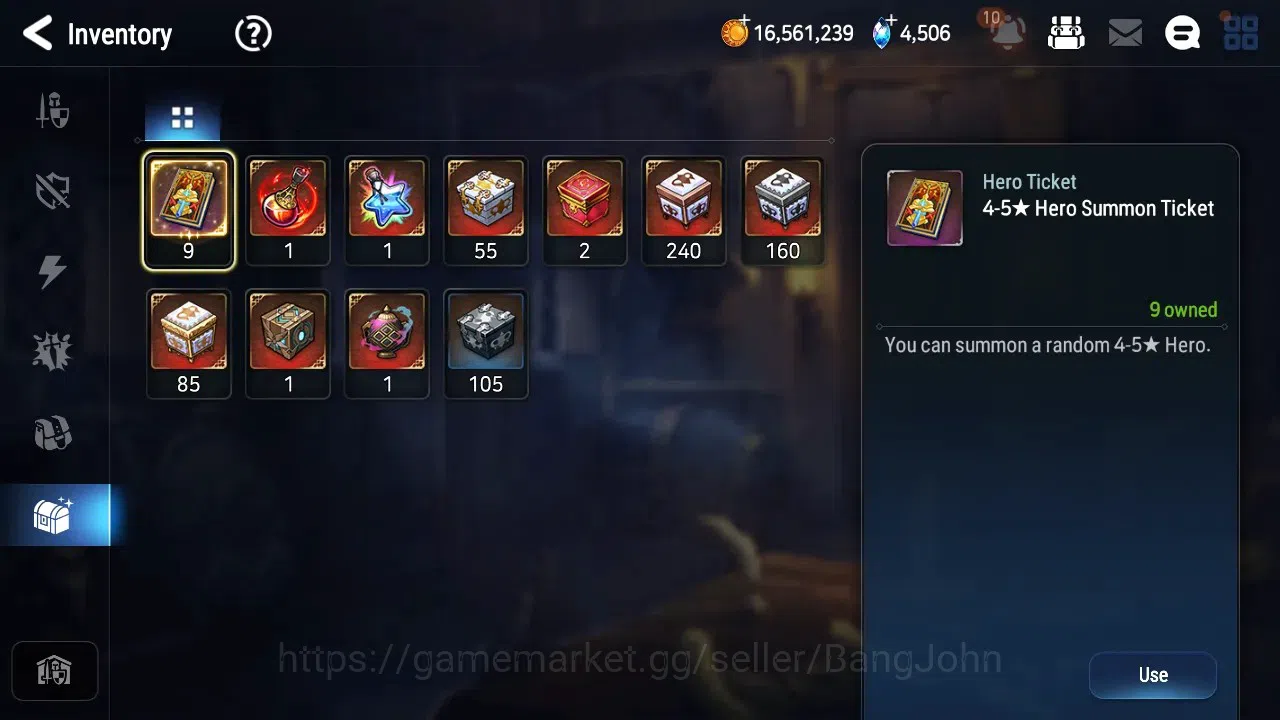 Epic Seven Accounts Global Unverif | 5 ML | Empyrean Ilynav,LW Peira,Z image 2