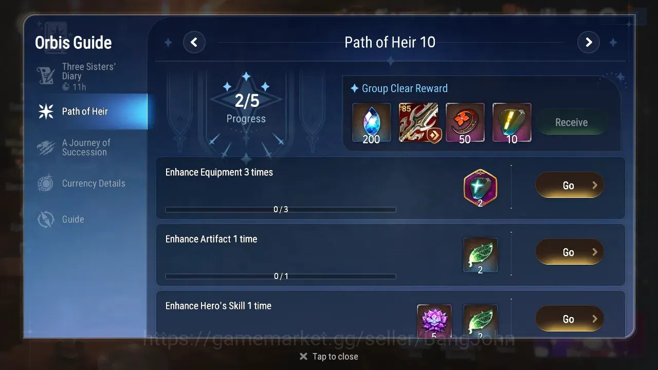 Epic Seven Accounts Global Unverif | 5 ML | Empyrean Ilynav,LW Peira,Z image 6
