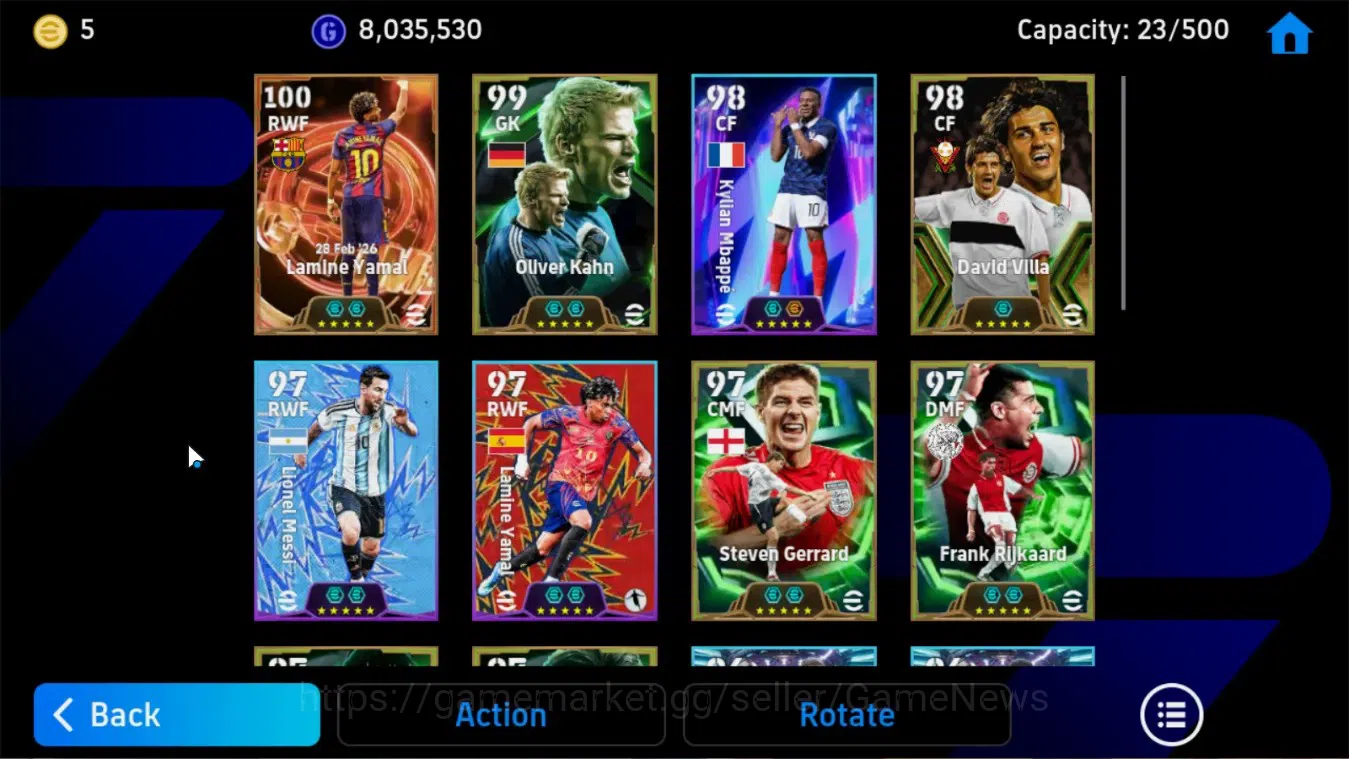eFootball Accounts Android|Big Time Lamine Yamal 28 Feb'26,Oliver Kah image 7