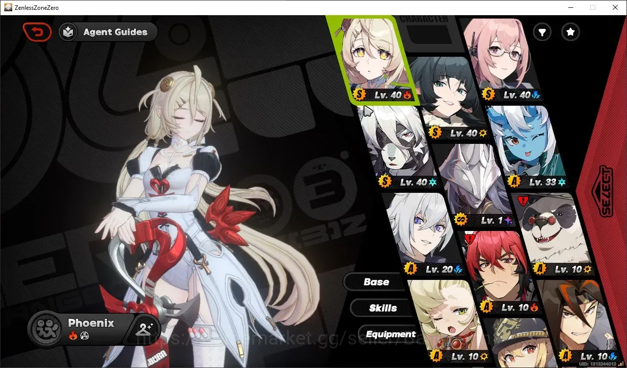 Zenless Zone Zero Accounts Starter ASIA|IK 37|S1 CH2-Interclude|4 Limit(Phoenix+Sign,Jane+Sign,Yanagi,Pyrois)+1 STD 1