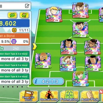 Captain Tsubasa: Dream Team Accounts #18: 4731 DB !! [GLOBAL] Rank 40, Power 3,2M | DF Schneider(T), DF Natureza(T), DF