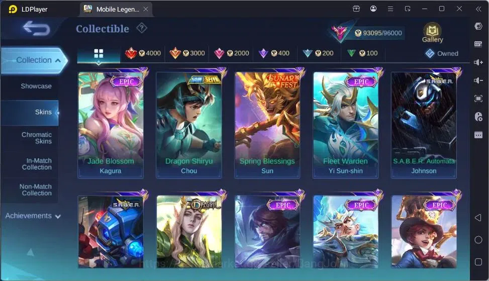 Mobile Legends: Bang Bang Accounts Global|Skin 313|Exalted|Legend Alucard|Prime Grang image 11