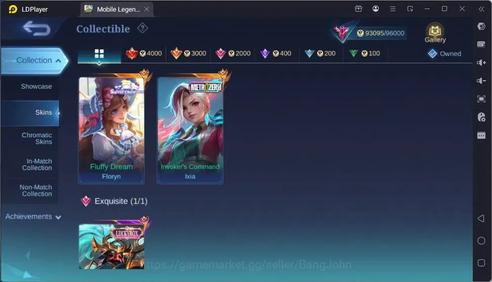 Mobile Legends: Bang Bang Accounts Global|Skin 313|Exalted|Legend Alucard|Prime Grang image 16