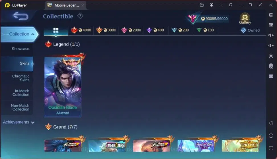 Mobile Legends: Bang Bang Accounts Global|Skin 313|Exalted|Legend Alucard|Prime Grang image 18