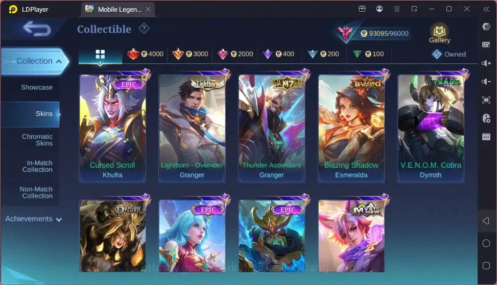 Mobile Legends: Bang Bang Accounts Global|Skin 313|Exalted|Legend Alucard|Prime Grang image 6
