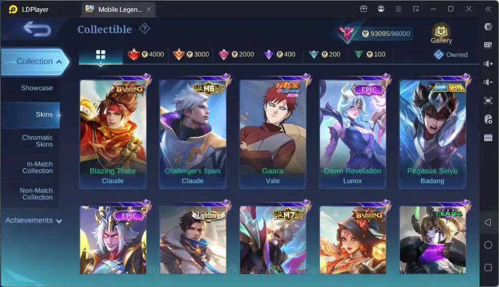 Mobile Legends: Bang Bang Accounts Global|Skin 313|Exalted|Legend Alucard|Prime Grang image 7