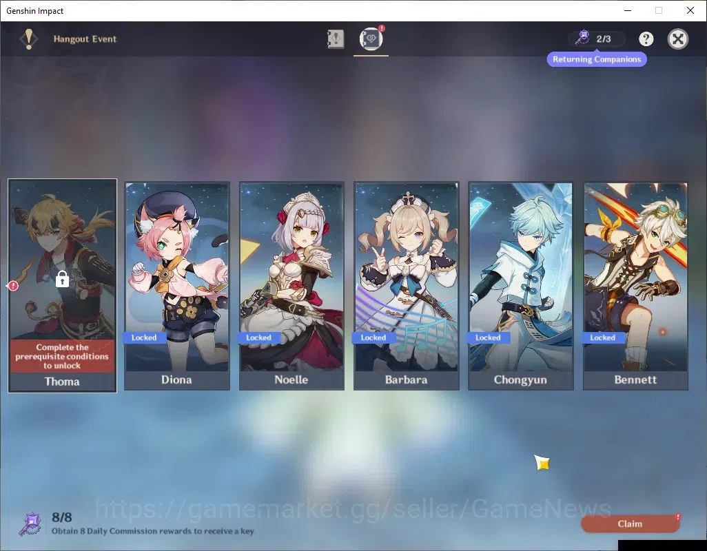 Genshin Impact Accounts ASIA|AR 34|1 Limited + 1 (*5Weapon)|Nahida|The Unf image 13