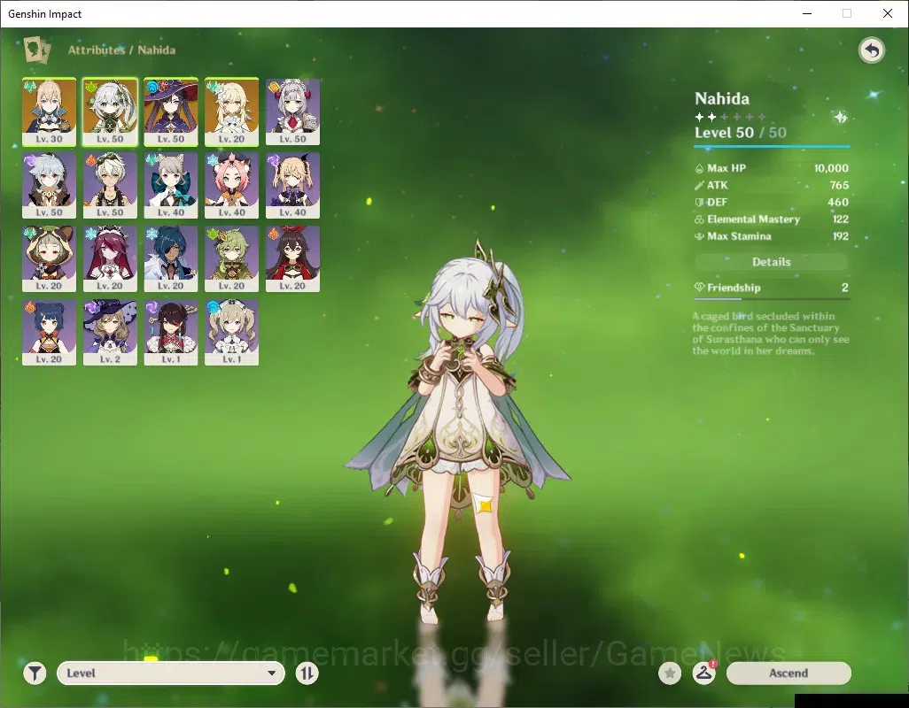 Genshin Impact Accounts ASIA|AR 34|1 Limited + 1 (*5Weapon)|Nahida|The Unf image 3
