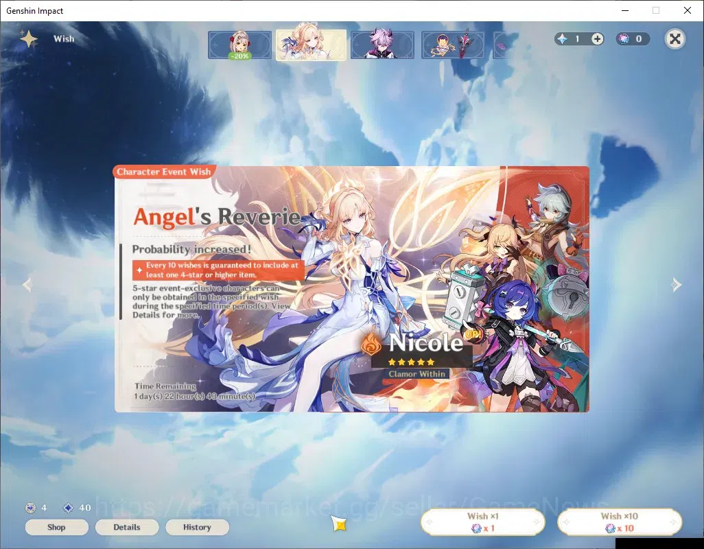 Genshin Impact Accounts ASIA|AR 34|1 Limited + 1 (*5Weapon)|Nahida|The Unf image 9