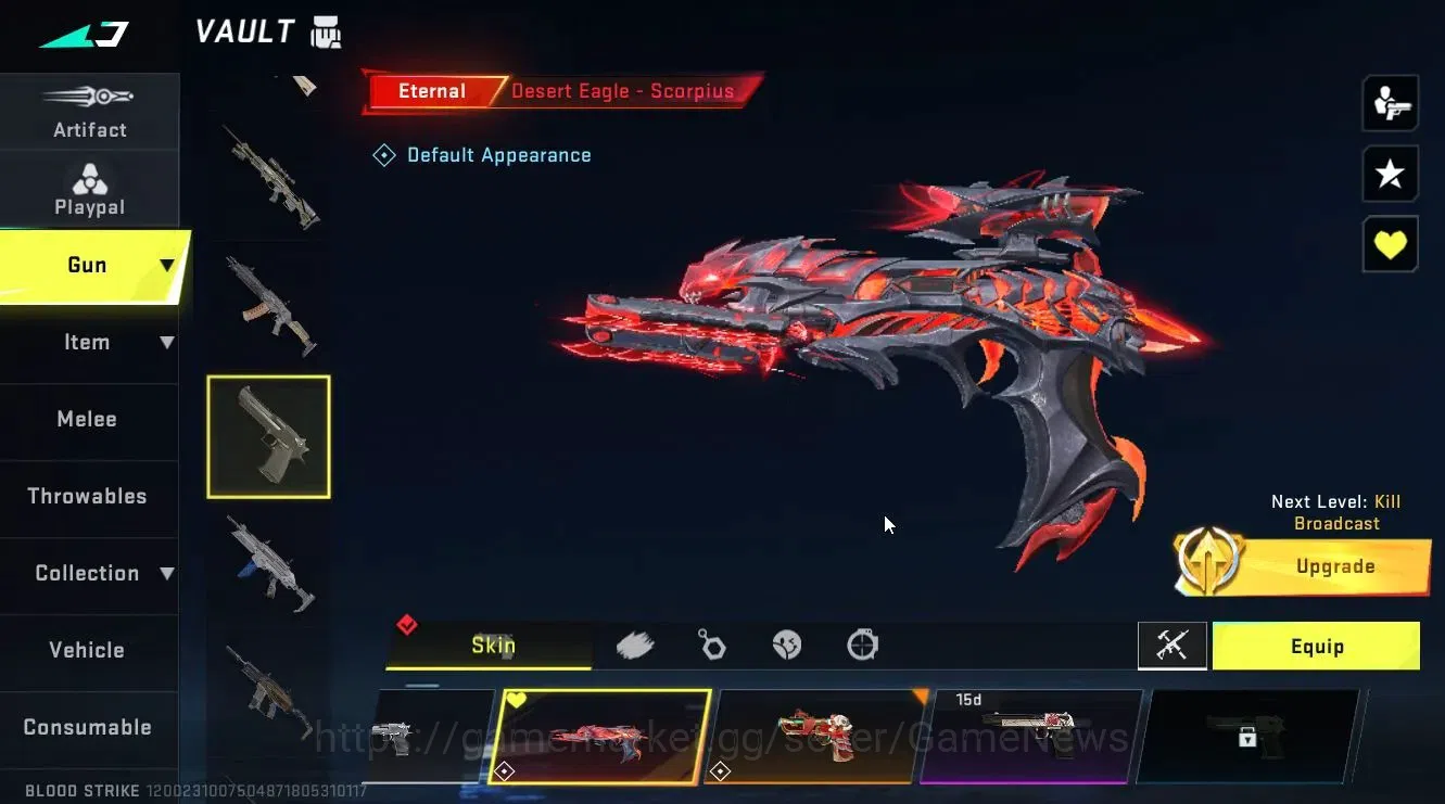 Blood Strike Accounts ASIA|ETERNAL[KRAKEN-VoidCloak,DEagle-Scorpius]|LTR image 13