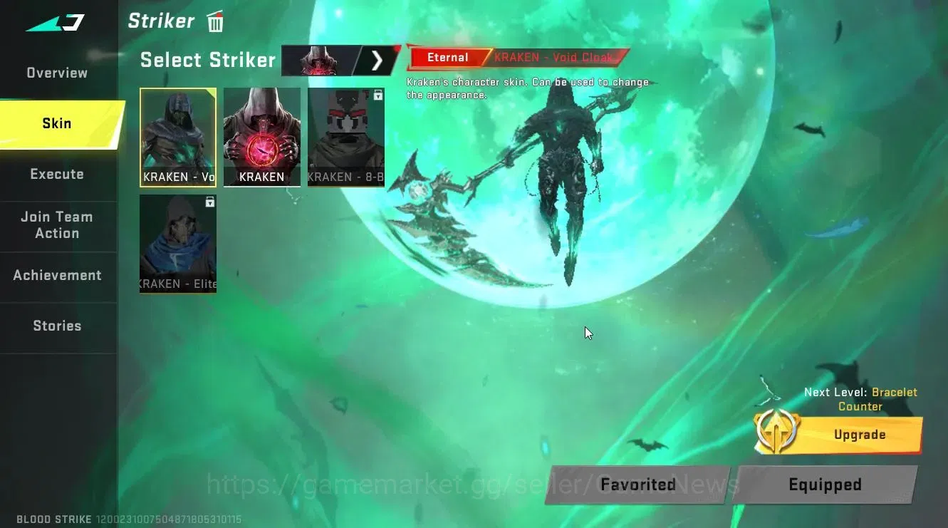 Blood Strike Accounts ASIA|ETERNAL[KRAKEN-VoidCloak,DEagle-Scorpius]|LTR image 3