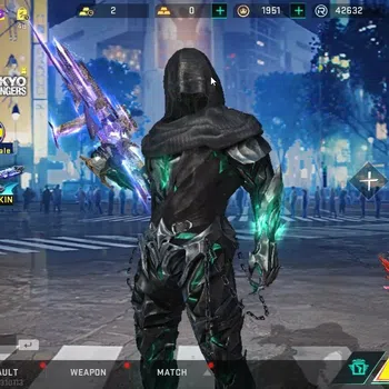 Blood Strike Collab Skin ASIA|ETERNAL[KRAKEN-VoidCloak,DEagle-Scorpius]|LTR image 1