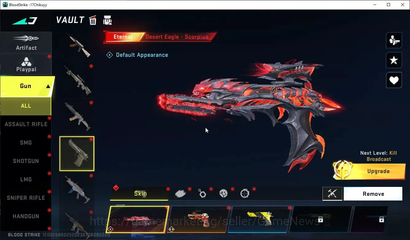 Blood Strike Accounts ASIA|ETERNAL ZERO,DeAgle+Collab TR FN2000,Jack,7DS image 18