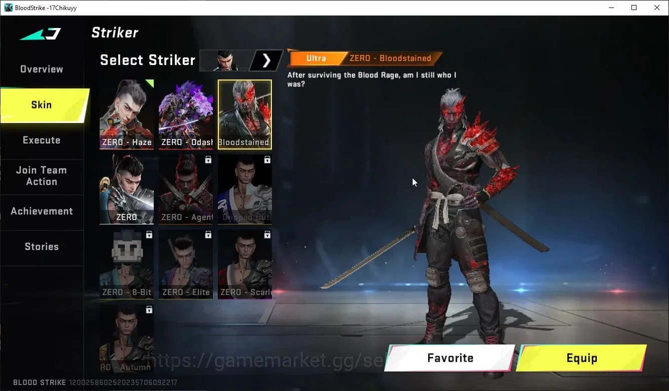 Blood Strike Accounts ASIA|ETERNAL ZERO,DeAgle+Collab TR FN2000,Jack,7DS image 4
