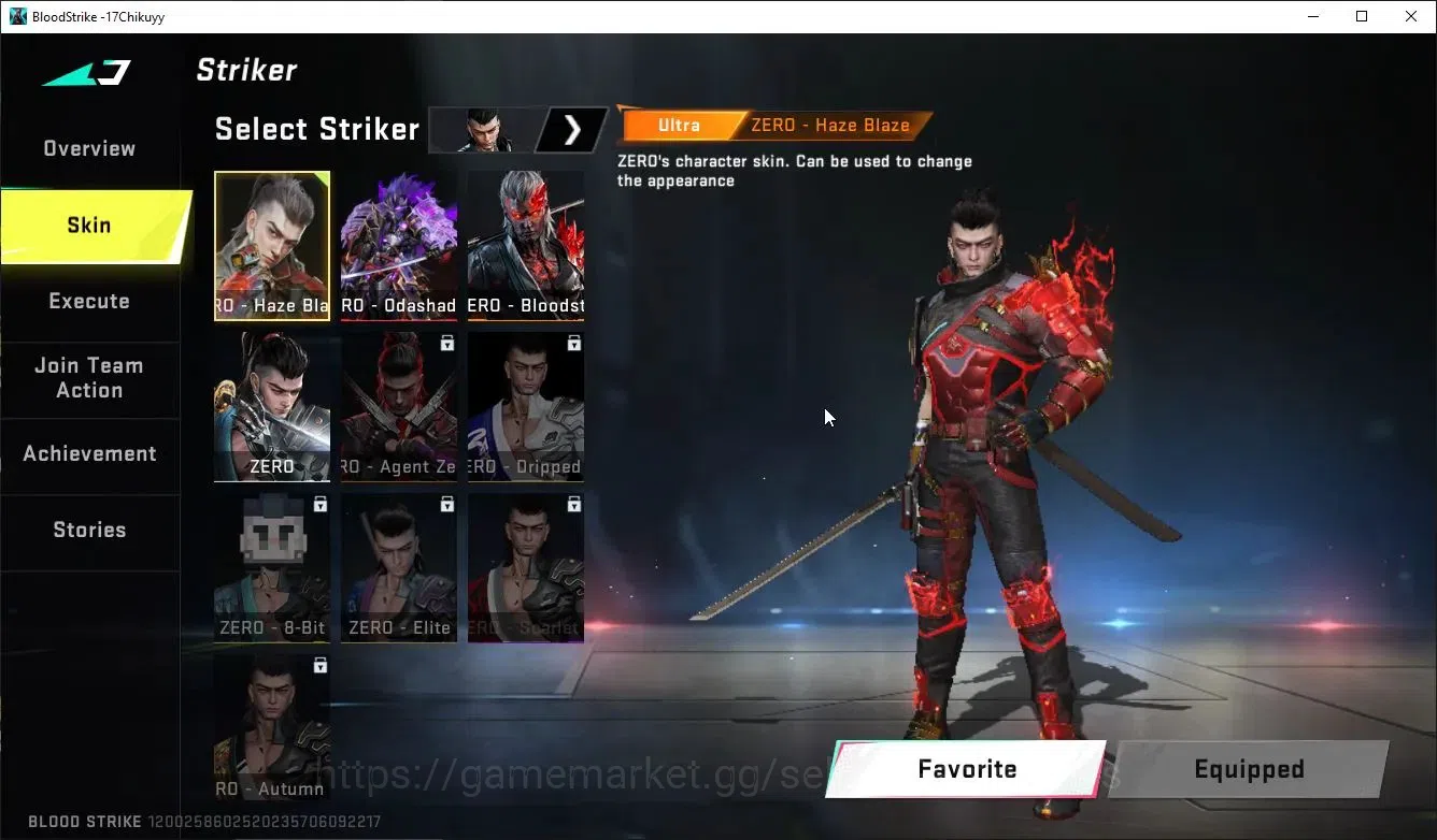 Blood Strike Accounts ASIA|ETERNAL ZERO,DeAgle+Collab TR FN2000,Jack,7DS image 5