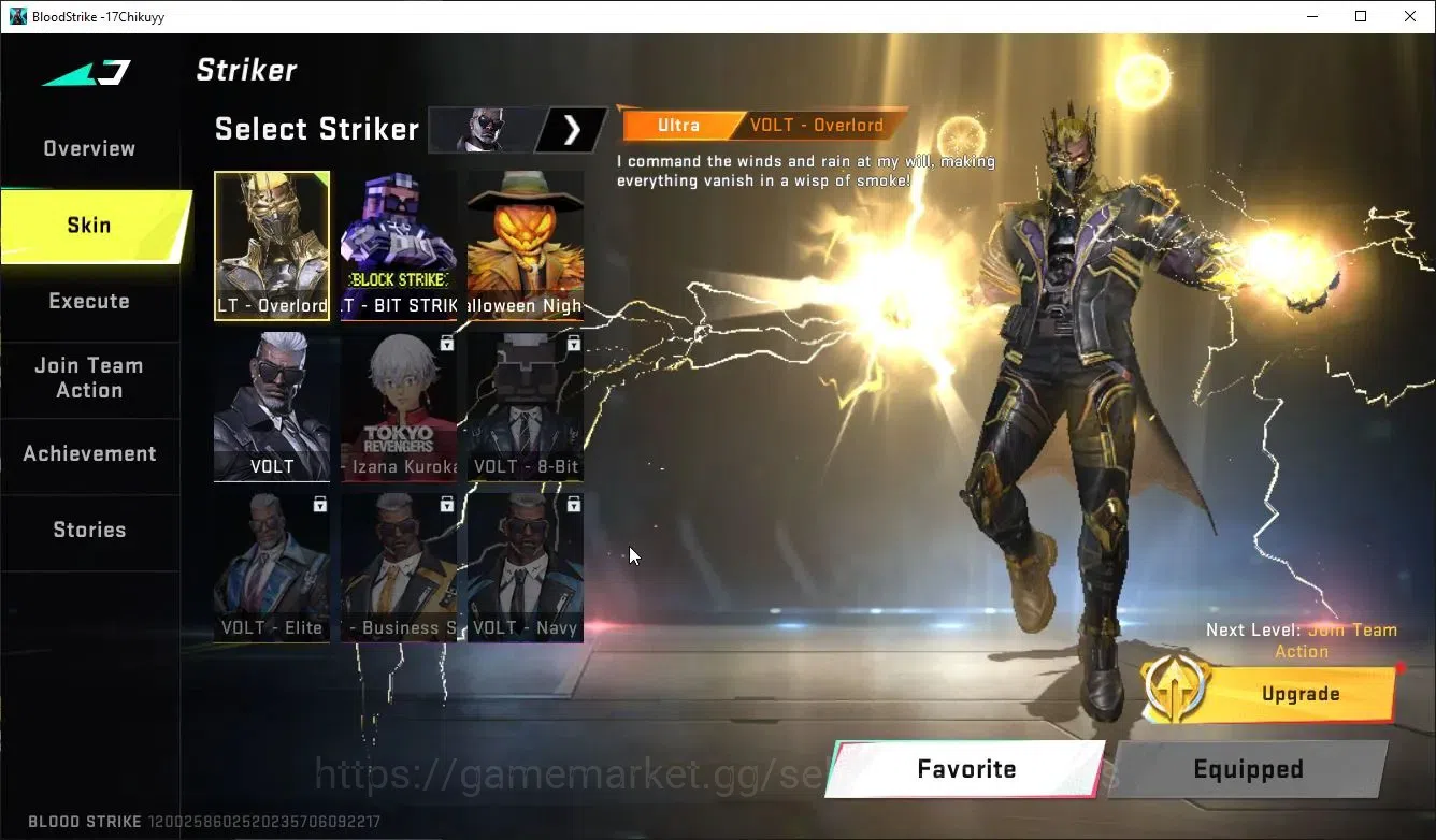 Blood Strike Accounts ASIA|ETERNAL ZERO,DeAgle+Collab TR FN2000,Jack,7DS image 6
