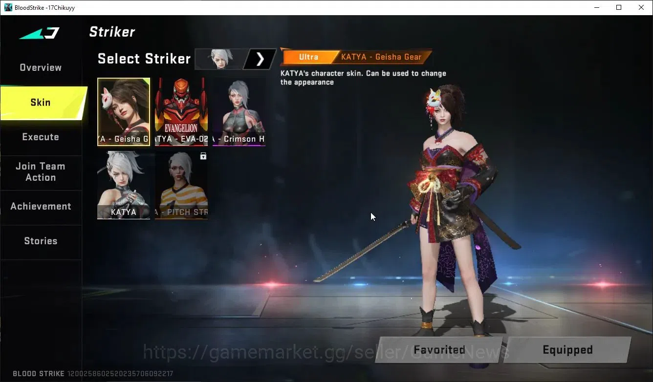 Blood Strike Accounts ASIA|ETERNAL ZERO,DeAgle+Collab TR FN2000,Jack,7DS image 7