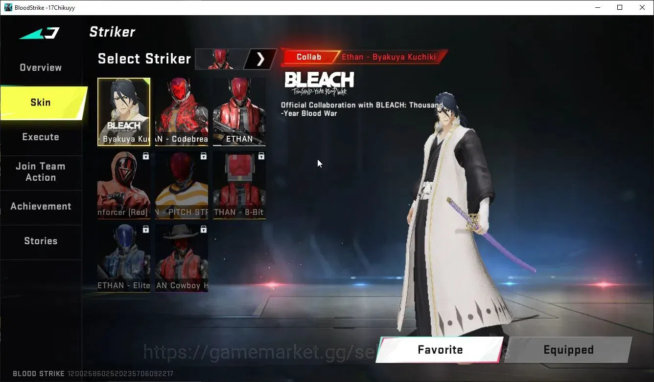 Blood Strike Accounts ASIA|ETERNAL ZERO,DeAgle+Collab TR FN2000,Jack,7DS image 9