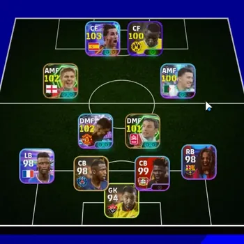 eFootball Accounts Legends & Iconic Players Android|Power 3087|7 Show Time Ferran Torres,Casemiro,Ibrahim Maza,Etc|2 Epic