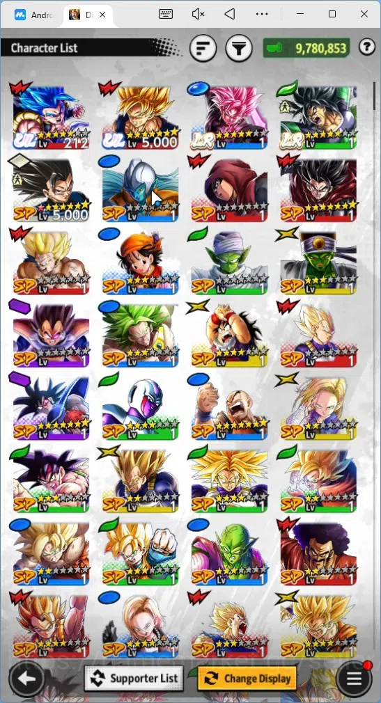 Dragon Ball Legends Accounts Global | Lvl 148|9.7M Total Power|4.4K CC|2 UL|2 L image 10