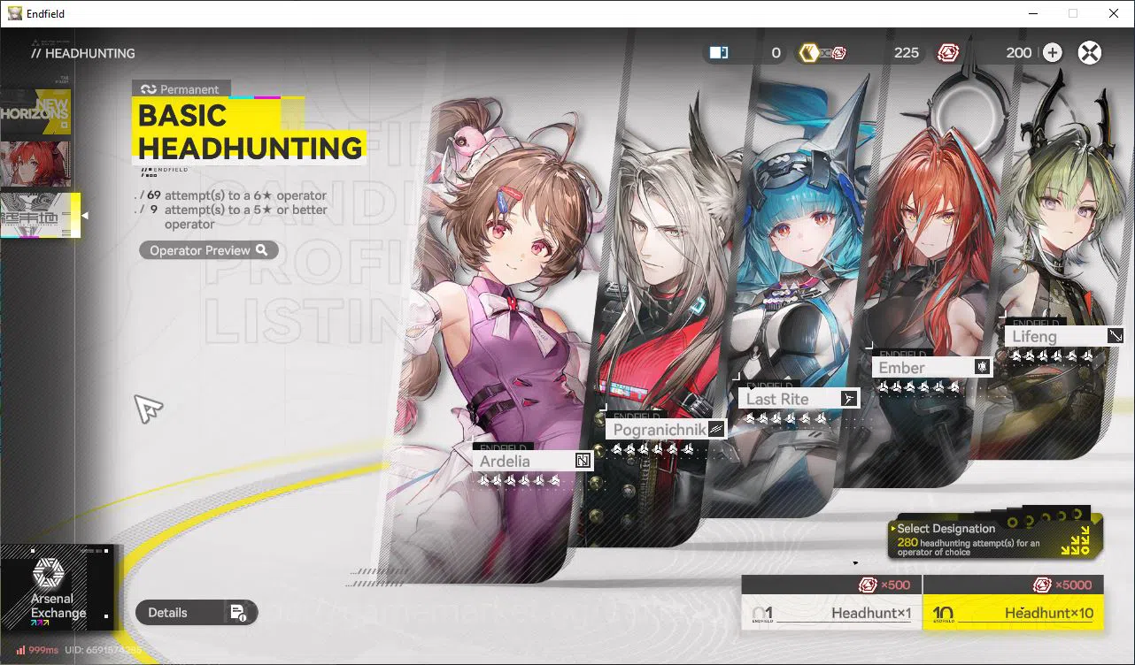 Arknights: Endfield Accounts NA/EU Lv2 |Starter|2 SSR (Lifeng,Yvonne)+6SR Opera image 12