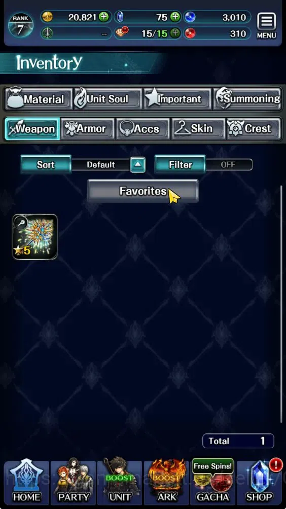 Last Cloudia Accounts GLOBAL|Rank 7|Collab Brave Frontier (Fire God Varg image 12