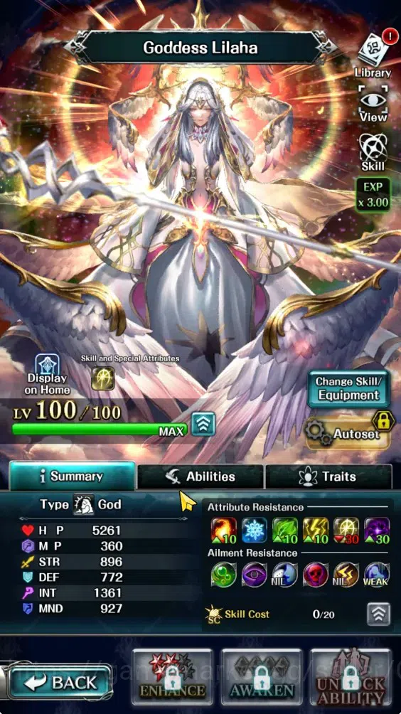 Last Cloudia Accounts GLOBAL|Rank 7|Collab Brave Frontier (Fire God Varg image 2