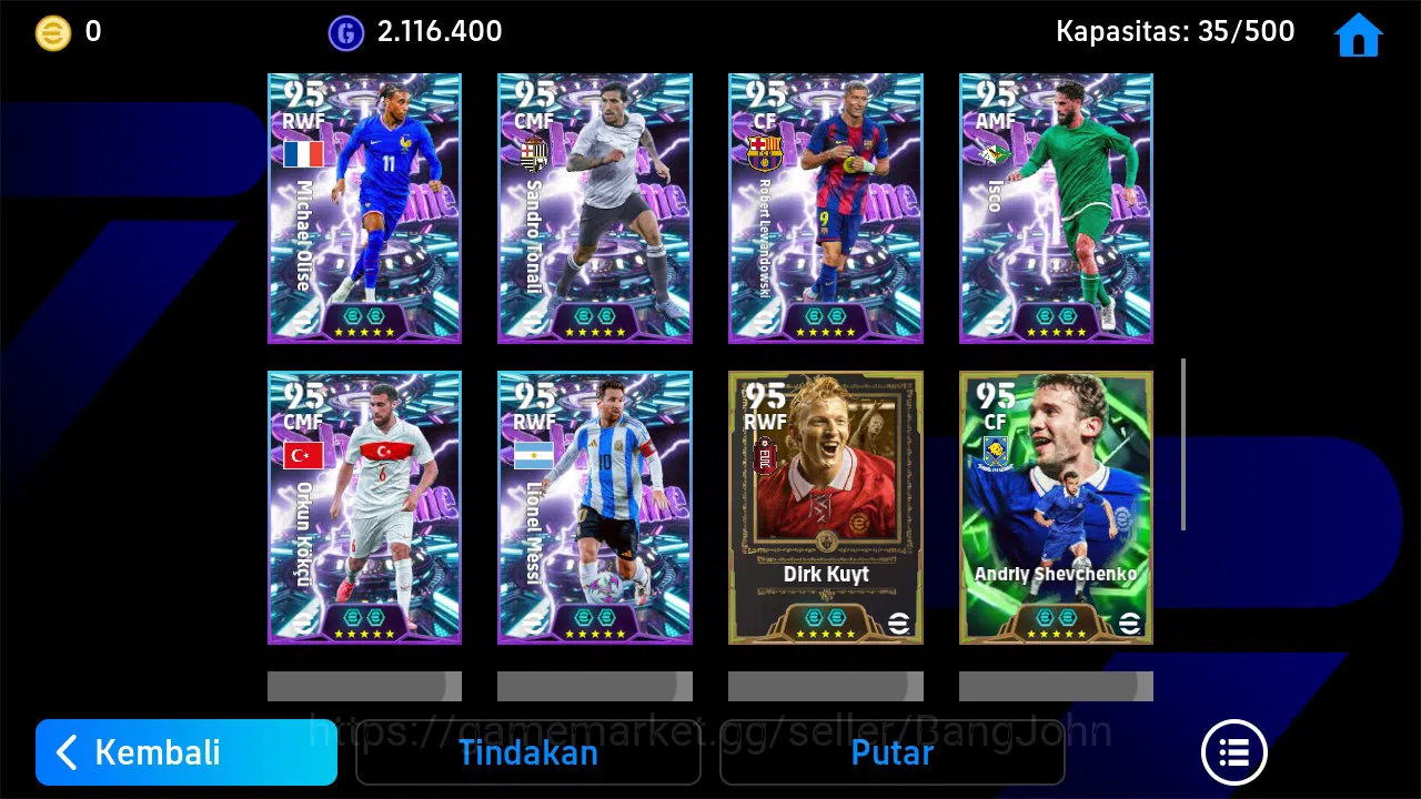 eFootball Accounts ANDROID|PW 3187|Epic Ibrahimovic, Alonso, O Khan,  image 5