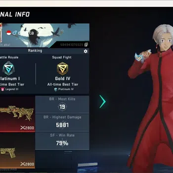 Blood Strike Accounts Collab Skin ASIA|4 Eternal Gun|3 Ultra Melee[1 Collab Bleach]|6 Collab Gun[7DS&TR]|3 Eternal Striker[2