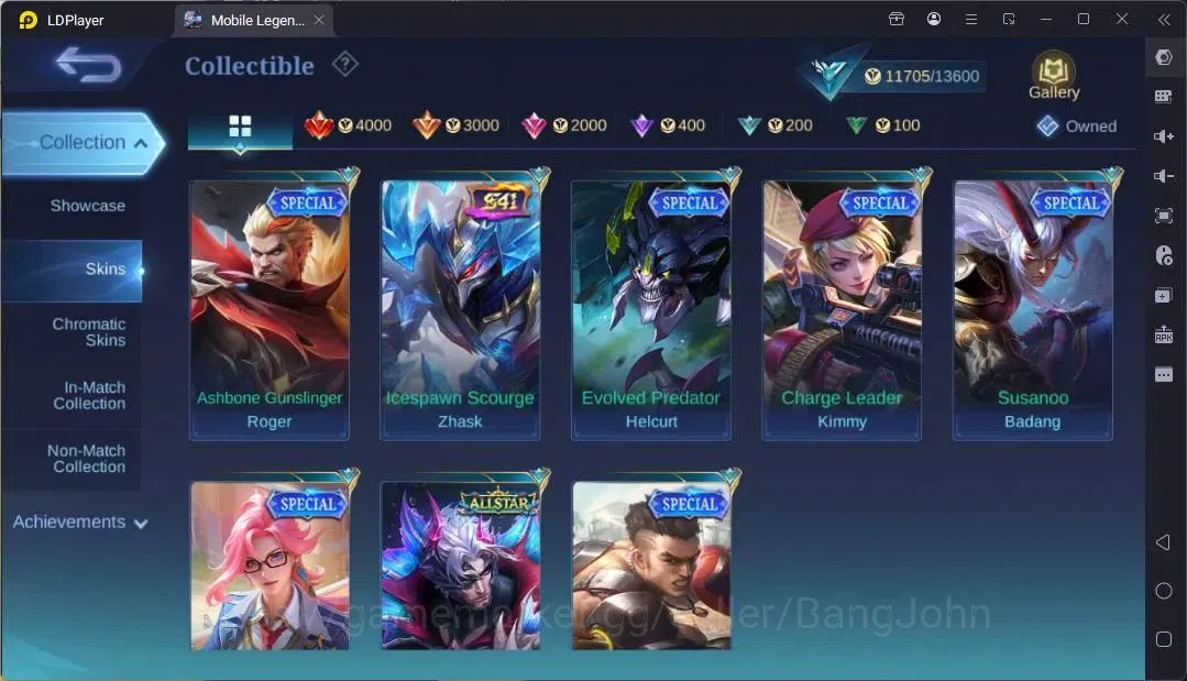 Mobile Legends: Bang Bang Accounts Global |Hero 64|Skin 64|Seasoned|Lightborn Tigreal image 10