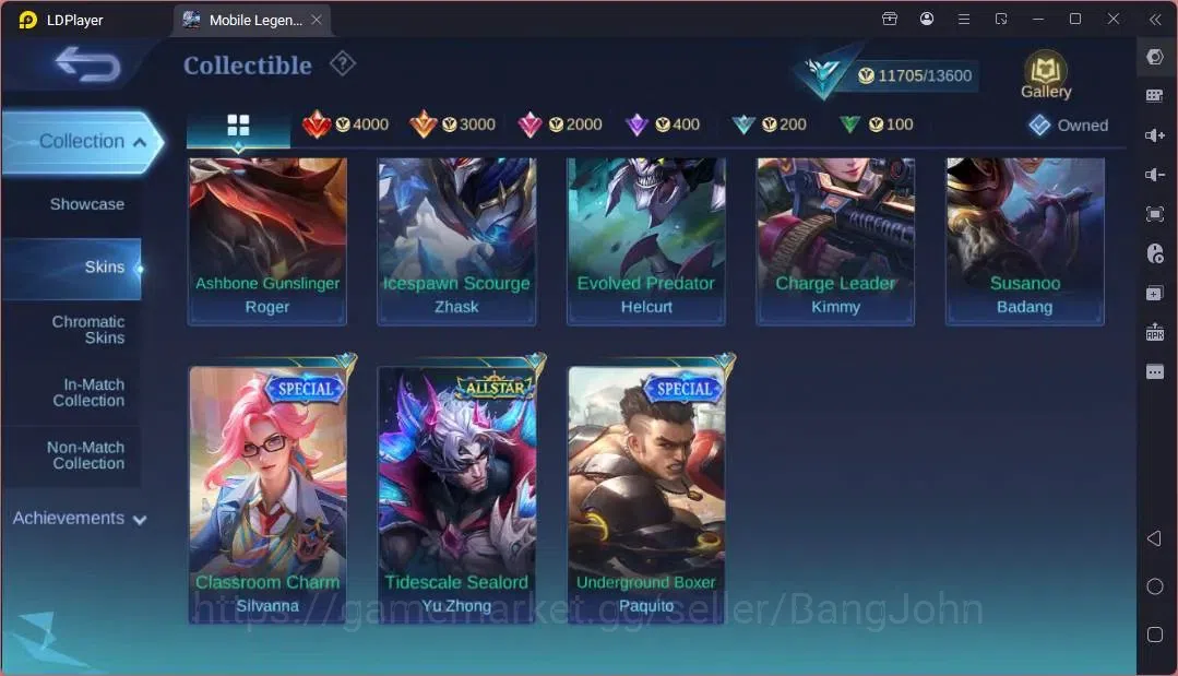 Mobile Legends: Bang Bang Accounts Global |Hero 64|Skin 64|Seasoned|Lightborn Tigreal image 11