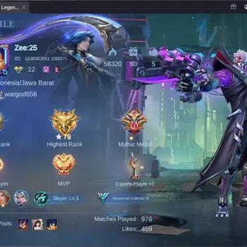 Mobile Legends: Bang Bang Collector Global |Hero 64|Skin 64|Seasoned|Lightborn Tigreal image 1