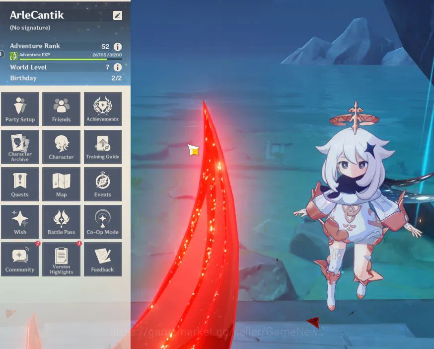ASIA|AR 52|5 Limited +1(*5Weapon)|Arlecchino,HuTao,Kazuha,Navia,Nahida|1Skin|McFeMale|TakeMail|CheckSS(GI5738) Genshin Impact End Game ASIA|AR 52|5 Limited +1(*5Weapon)|Arlecchino,HuTao image 1