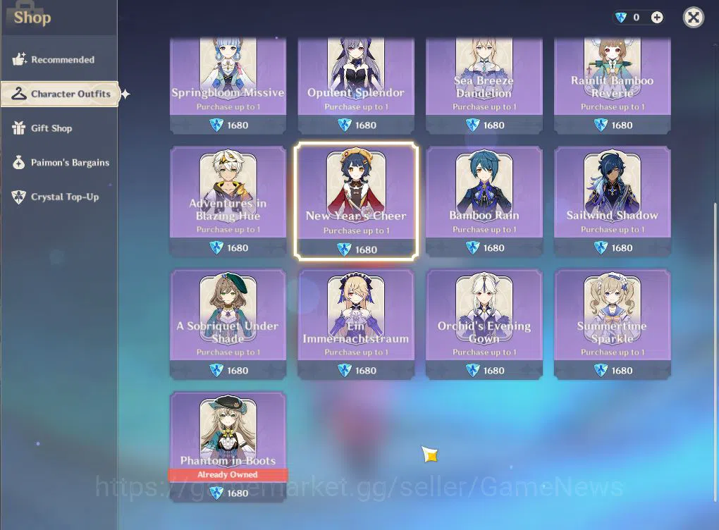 Genshin Impact Accounts End Game ASIA|AR 52|5 Limited 15