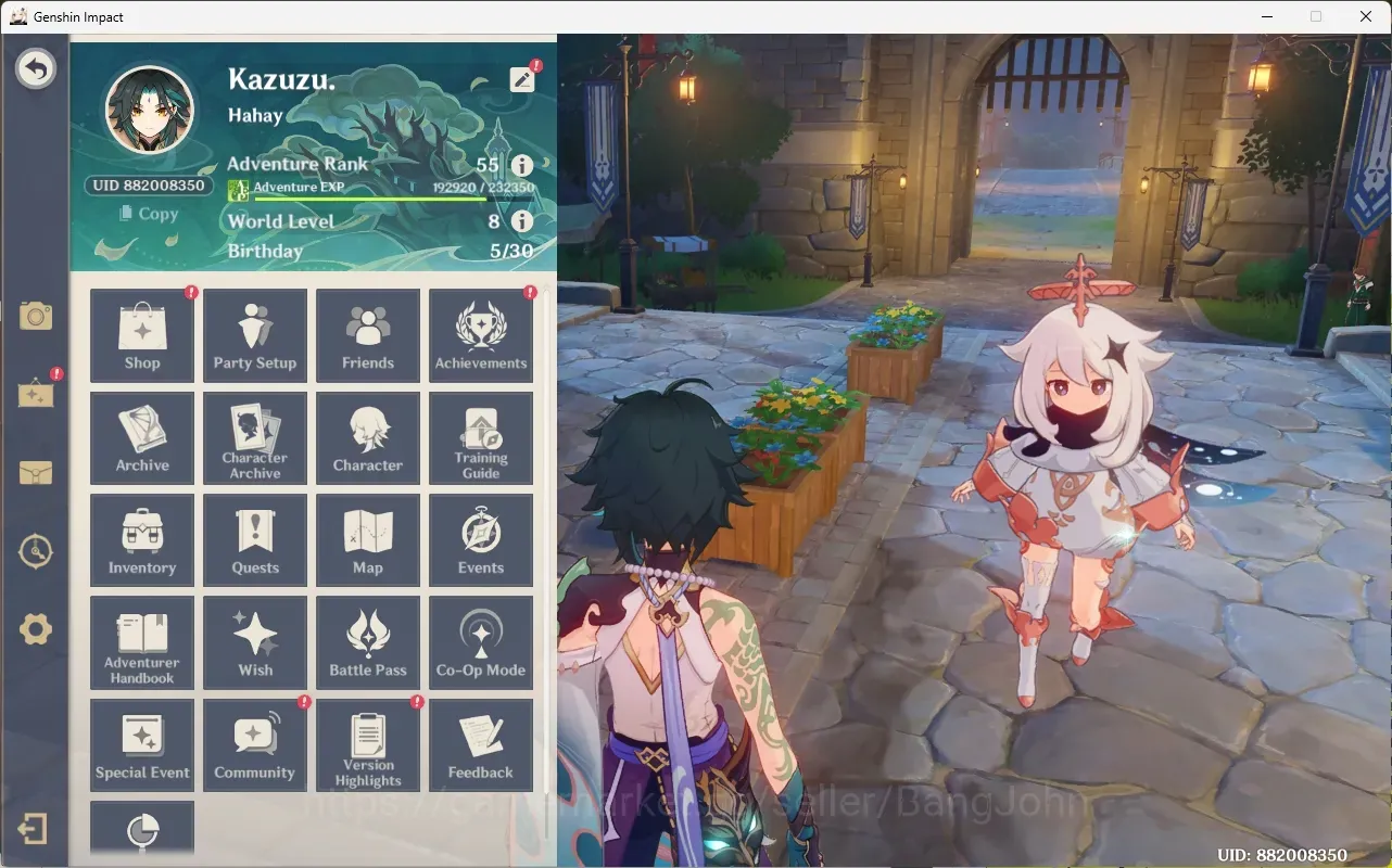 Genshin Impact Accounts Others ASIA|AR 55|5 Limit|[Xiao KamisatoAyaka Shenhe HuTao Skirk |(1 Wp5*)|Mc Female|Check SS GI510B 1