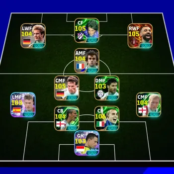 eFootball Accounts Legends & Iconic Players Android|PW 3226|Collab Michael Platini Matthaus Rummenigge,BIGT salah