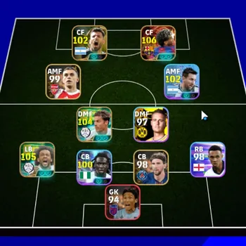 eFootball Accounts Others Android|Power 3046|Big Time Lamine Yamal|Epic Marcelo,Xabi Alonso,Sergio Aguero|Show Time Calvin