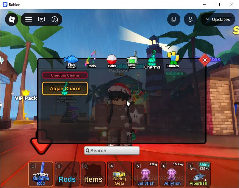 Roblox Accounts [Fish It] Lv 274 |1 Myth 3 Legend Rod (Ares + Blaz image 8