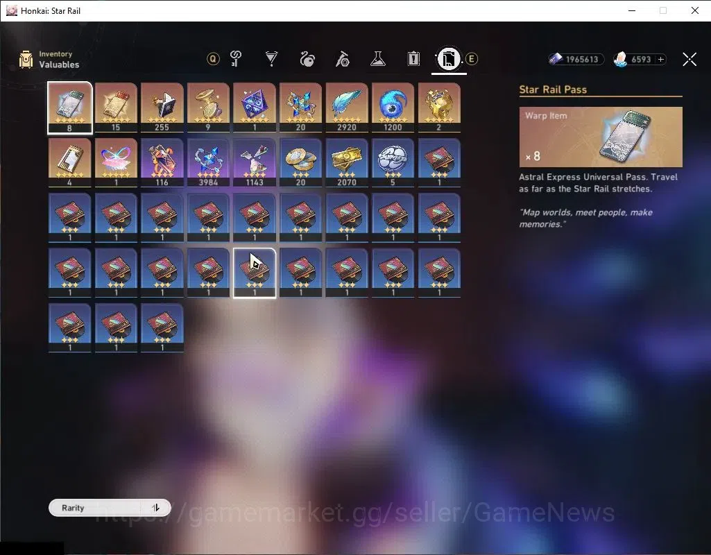 Honkai Star Rail Accounts Asia|TL 70|6,5K SJ 2 Golden Comp|13 Limited|SW 999 image 10