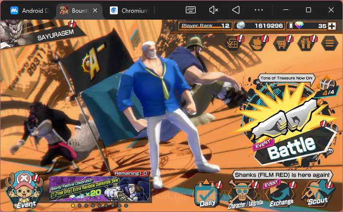 One Piece Bounty Rush Others GLOBAL|3 Ex|Legend Hero Garp,King Pirates Roger,Aw image 1
