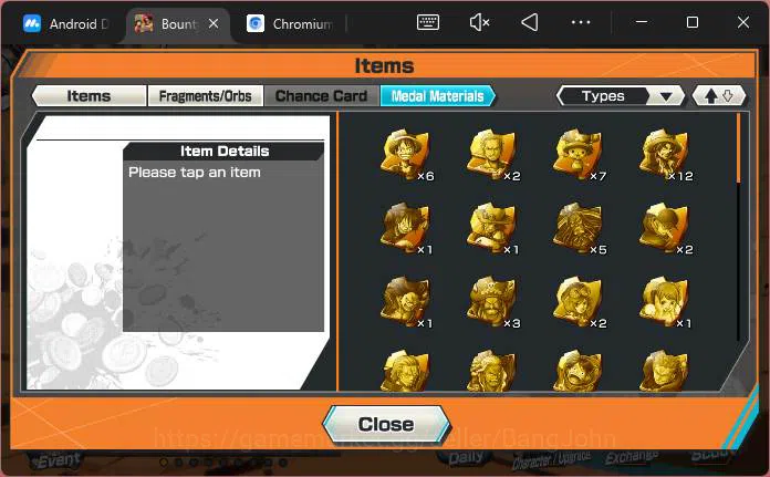 One Piece Bounty Rush Accounts Others GLOBAL|3 Ex|Legend Hero Garp,King Pirates Roger,Awaken RobLucci,Lunarian Alber,CP9 4