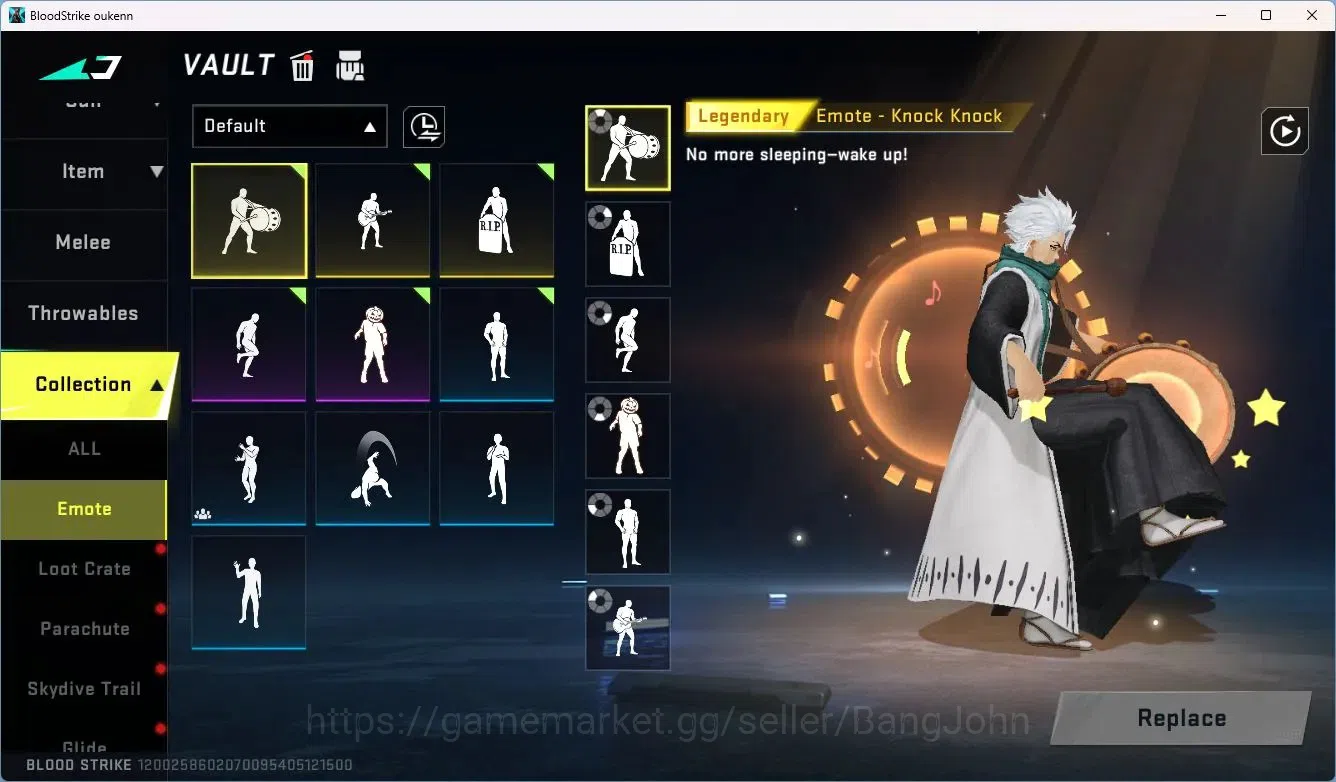 Blood Strike Accounts ASIA | Collab Uzi-Zangetsu | Limited MP7-Verdant | image 14