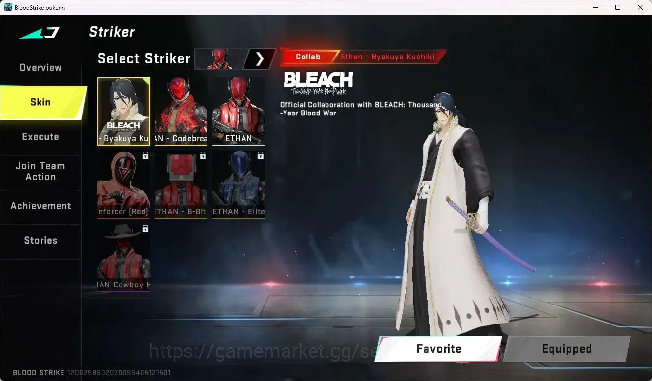 Blood Strike Accounts ASIA | Collab Uzi-Zangetsu | Limited MP7-Verdant | image 3