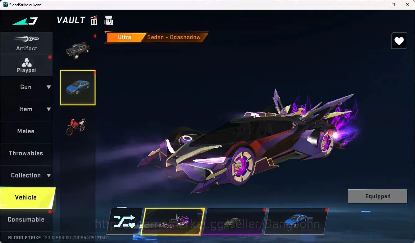 Blood Strike Accounts ASIA | Collab Uzi-Zangetsu | Limited MP7-Verdant | image 8