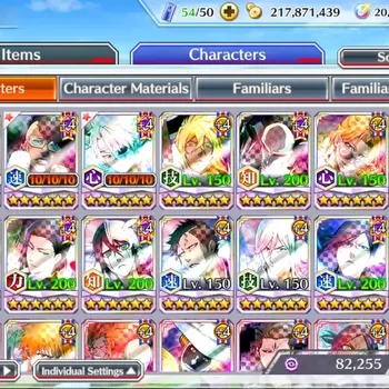 Bleach: Brave Souls Accounts Starter Global|20K Orb|Fresh All Story|TYBW25 Askin,TYBW24 Oh-Etsu,Toshiro,UnleashedVer