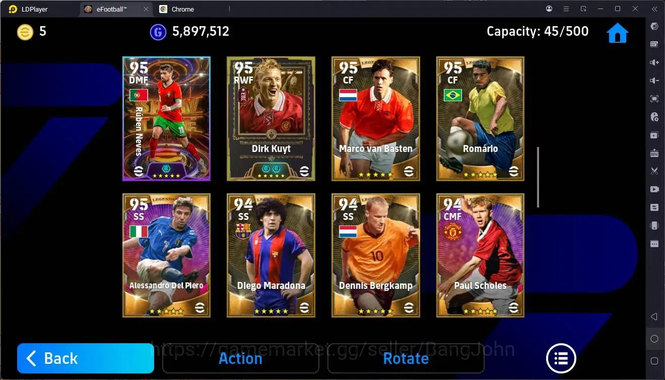 eFootball Accounts Mobile|PW 3150|Legend Pirlo,Cech Etc|Bigtime Yamal image 6